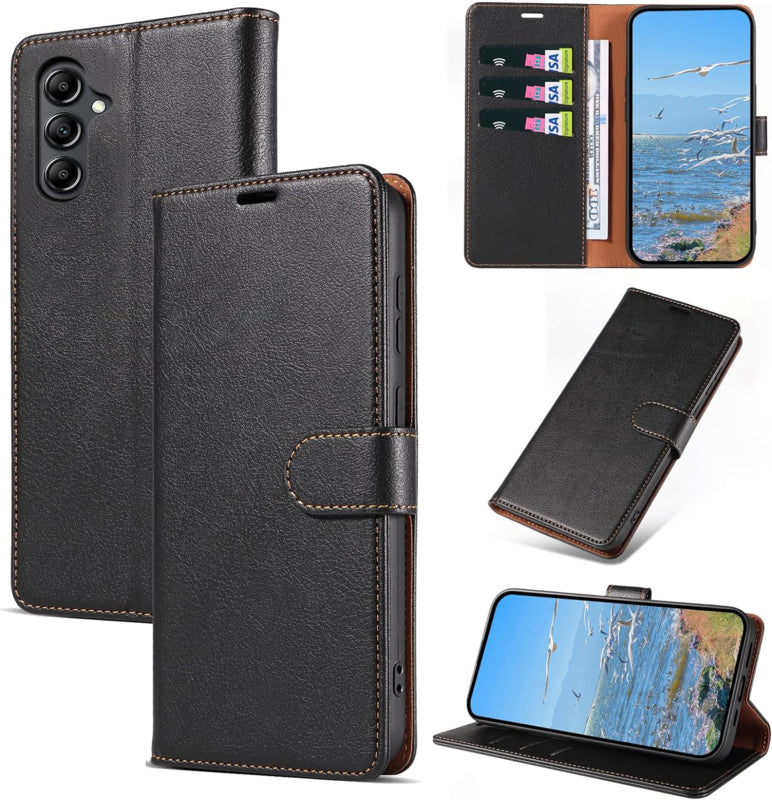 Luxe Leren Bookcase Hoesje voor Samsung Galaxy A54 5G