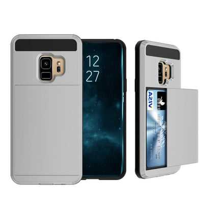 Slide Armor telefoonhoesje met pashouder voor Galaxy S9 Plus