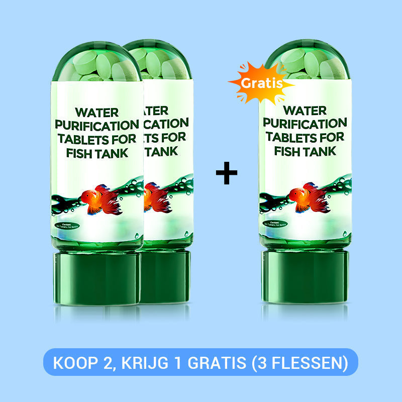 Waterzuiveringstablet voor Aquarium met Reinigende Werking