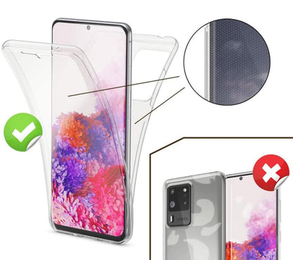 Transparant TPU Telefoonhoesje met 360 Graden Bescherming