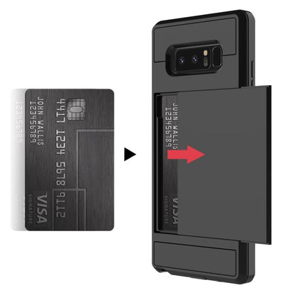 Slide Armor telefoonhoesje voor Samsung Galaxy Note 8 met pashouder