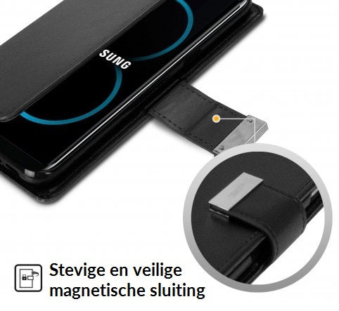 Leren portemonnee telefoonhoesje voor Samsung Galaxy S8 Plus