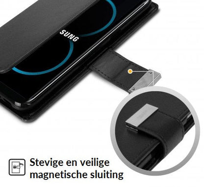 Leren portemonnee telefoonhoesje voor Samsung Galaxy S8 Plus
