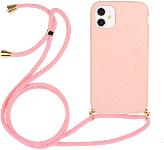TPU crossbody hoesje met koord voor iPhone 14 Plus