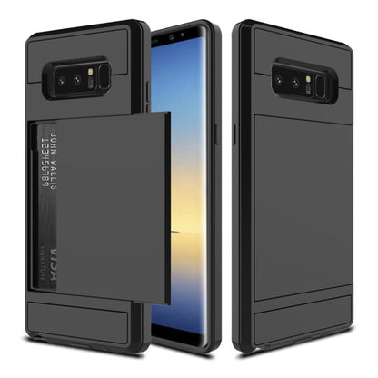 Slide Armor telefoonhoesje voor Samsung Galaxy Note 8 met pashouder
