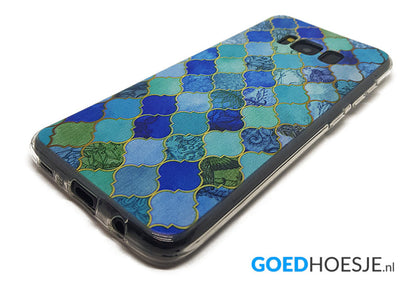 Flexibel TPU hoesje voor Samsung Galaxy S8 met marmerlook