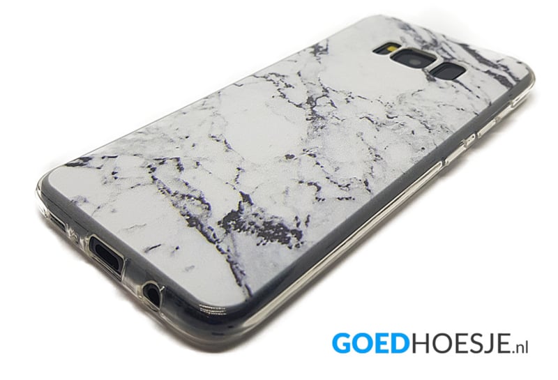Flexibel TPU Telefoonhoesje met Marmerprint voor Samsung Galaxy S8 Plus