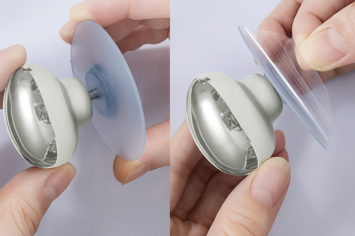 Keramische wandhaken met chroom raindrop design