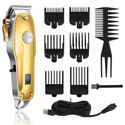 Draadloze 3-in-1 tondeuse set met precisietrimmer en scheerapparaat