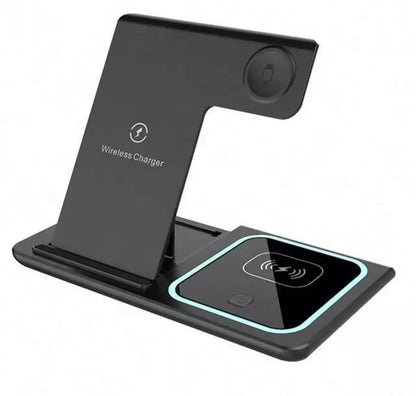 3-in-1 Draadloze Oplader Universeel - 15W snellader