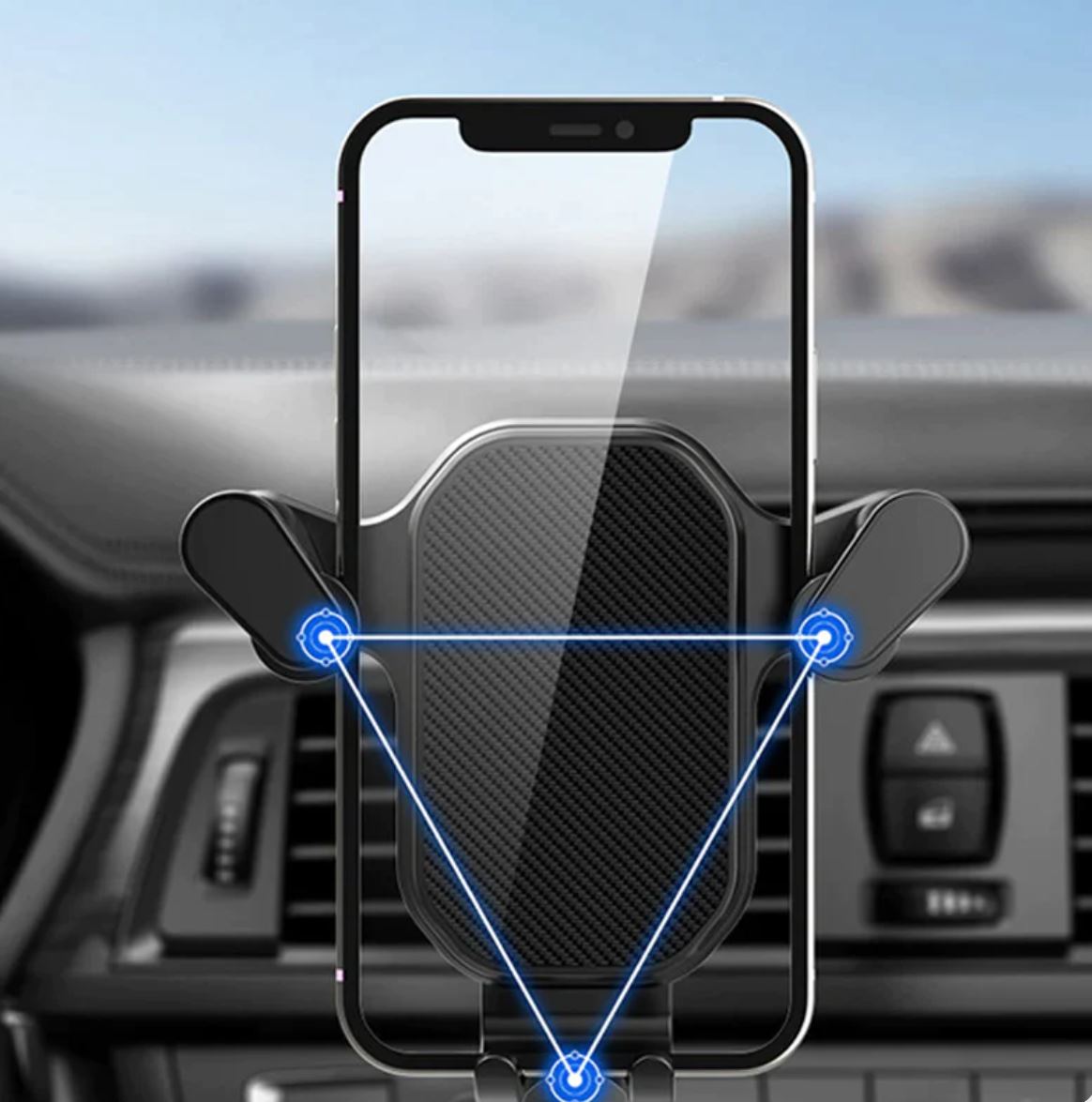 3-in-1 Draaibare Universele Auto Telefoon Houder