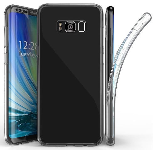 Transparant TPU telefoonhoesje met 360 graden bescherming