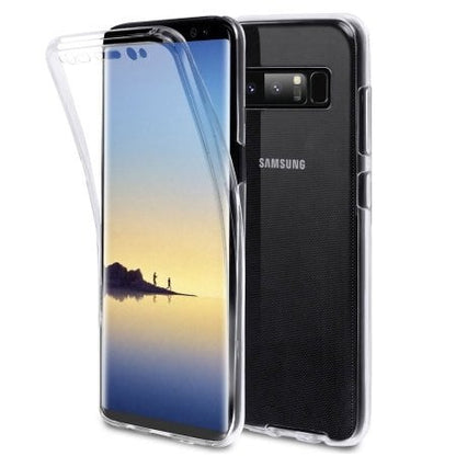 Transparant TPU telefoonhoesje met 360 graden bescherming voor Galaxy Note 8