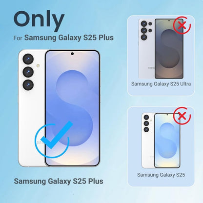 Transparant 360 Graden Telefoonhoesje voor Galaxy S25 Plus