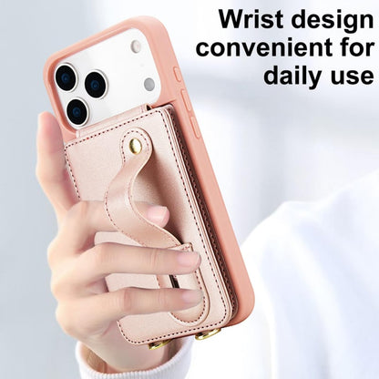 Telefoonhoesje met pasjeshouder en draagkoord voor iPhone 17 Pro Max