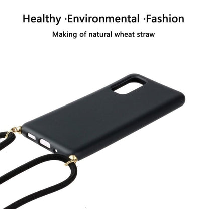 Galaxy S24 Plus Crossbody TPU Hoesje met Koord Zwart