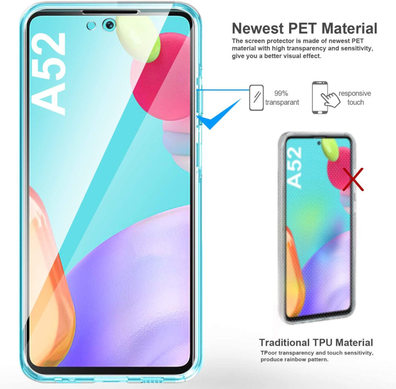 Transparant 360 graden telefoonhoesje voor Galaxy A52 / A52s