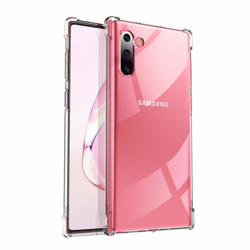 Transparant TPU telefoonhoesje met Air Cushion bumpers