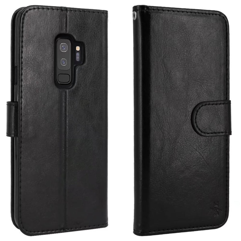 Leren Portemonnee Hoesje Met Pasfotovakje Voor Samsung Galaxy S9