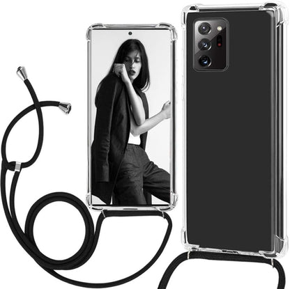 Transparant TPU hoesje met koord voor Samsung Galaxy Note 20 Ultra