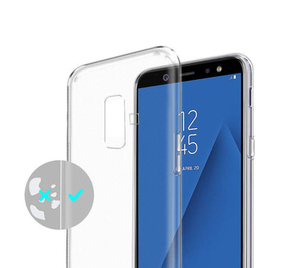 Transparant TPU telefoonhoesje voor Galaxy A6 Plus