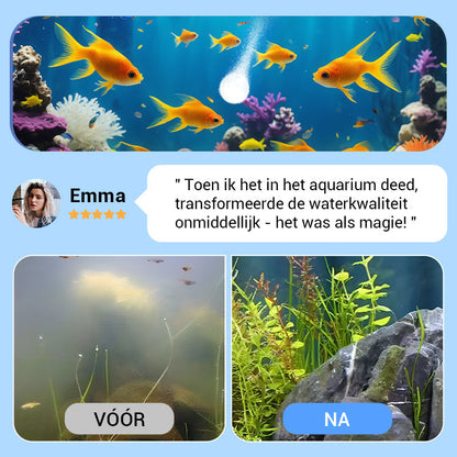 Waterzuiveringstablet voor Aquarium met Reinigende Werking