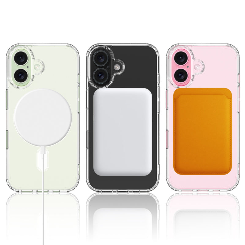 Transparant iPhone 16 hoesje met MagSafe