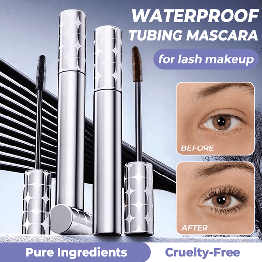 Waterbestendige tubing mascara met verlengend micro-borsteltje