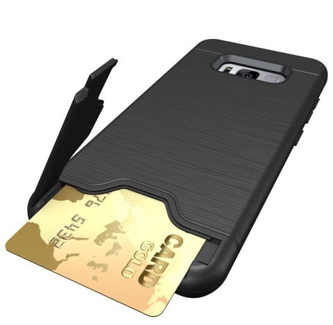 Armor Telefoonhoesje met Pasjesvak voor Samsung Galaxy S8 Plus