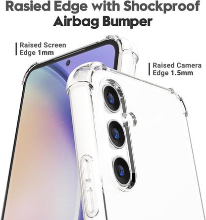Transparant TPU telefoonhoesje met Air Cushion