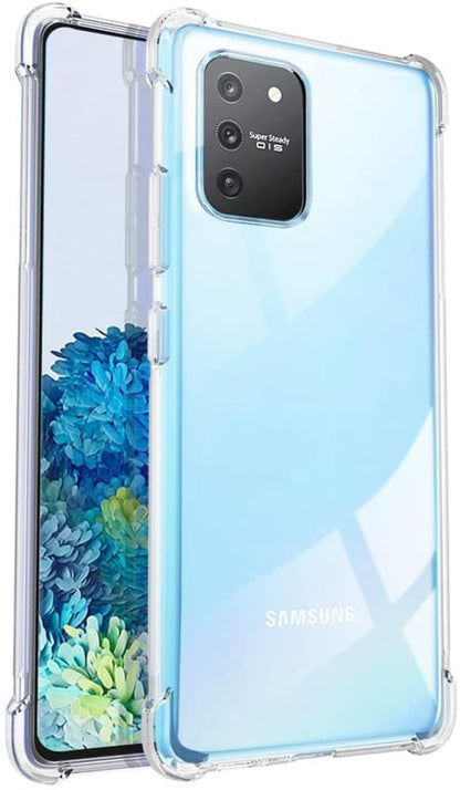 Transparant TPU telefoonhoesje voor Galaxy S20 met hoekbescherming