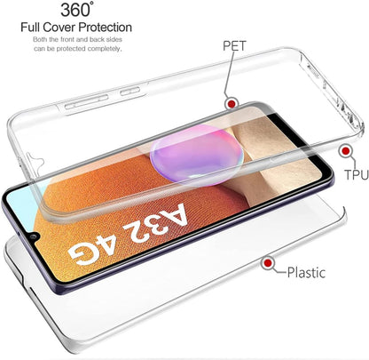 Galaxy A32 4G 360° ultra clear hybrid hoesje