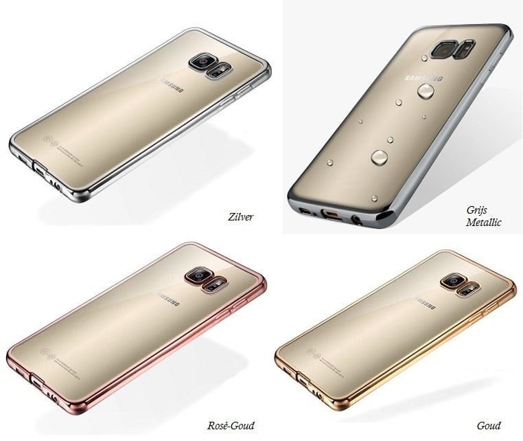 Transparant TPU hoesje voor Samsung Galaxy S7 Edge met coating