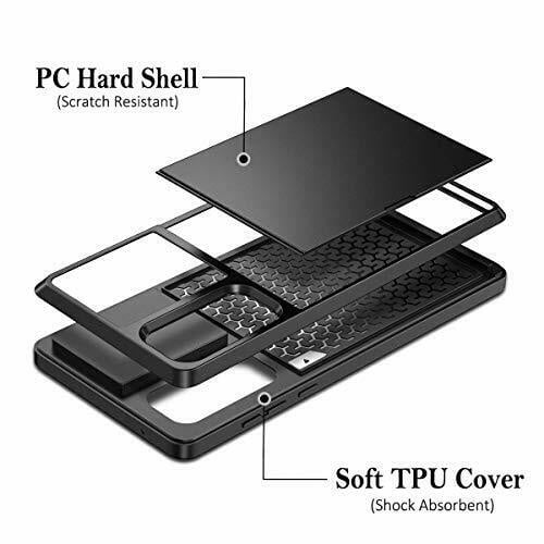 Armor Telefoonhoesje met Pashouder voor Galaxy Note 20