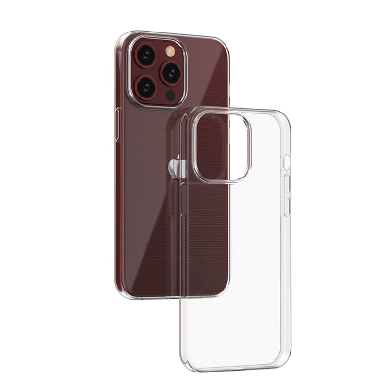 Transparant TPU telefoonhoesje voor iPhone 15 Pro Max
