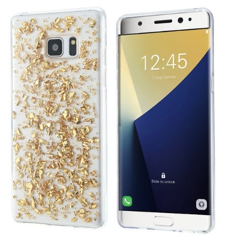 Glitter TPU telefoonhoesje voor Galaxy S6 Edge Plus