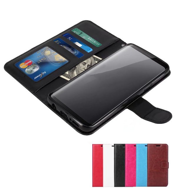 Leren Portemonnee Hoesje Met Pasfotovakje Voor Samsung Galaxy S10E