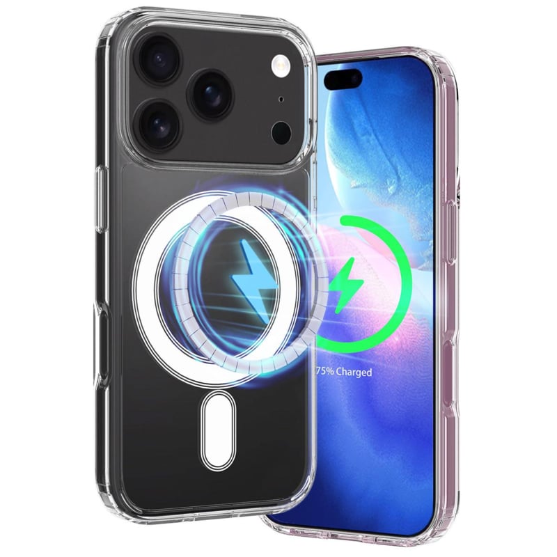 Transparant MagSafe telefoonhoesje voor iPhone 17 Pro