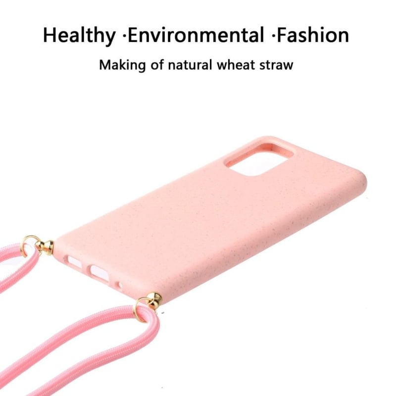 Crossbody TPU Hoesje met Verstelbaar Koord voor Galaxy S20 Plus