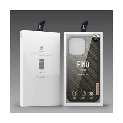 Hybride telefoonhoesje met geweven structuur voor iPhone 13 Pro