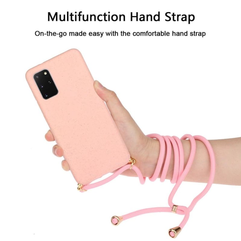 Crossbody TPU Hoesje met Verstelbaar Koord voor Galaxy S20 Plus