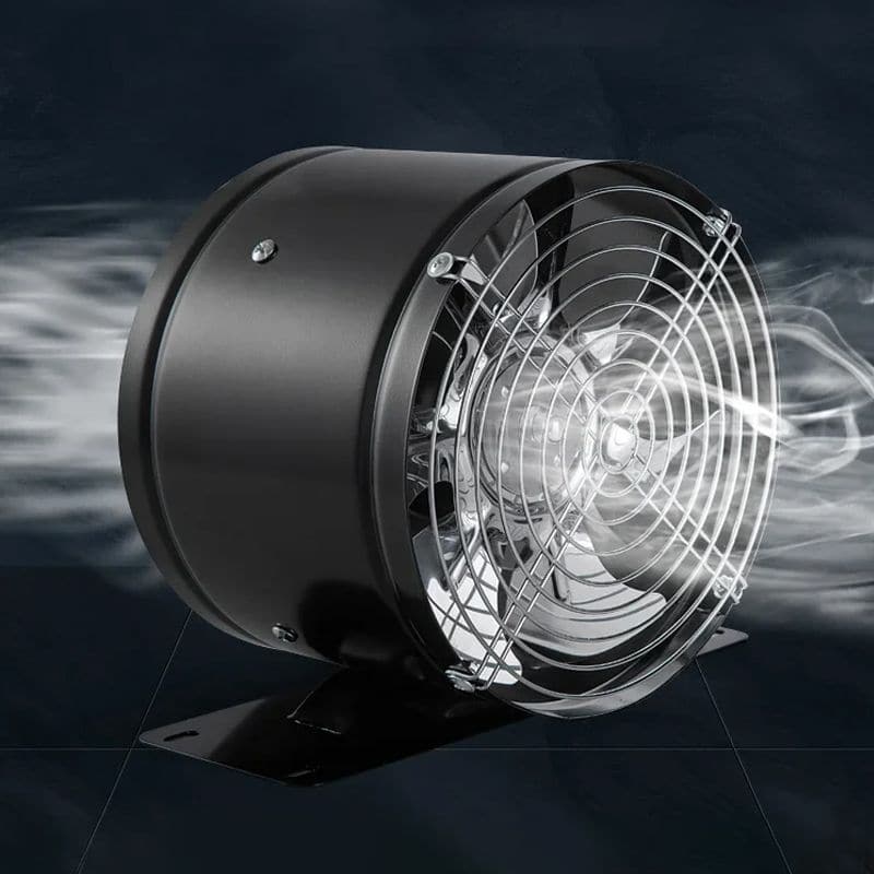 Stille afzuigventilator met energiezuinig design