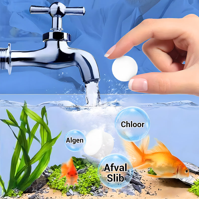 Waterzuiveringstablet voor Aquarium met Reinigende Werking