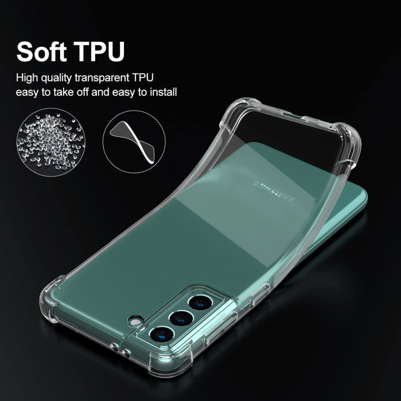 Transparant TPU Telefoonhoesje met Air Cushion voor Samsung Galaxy S22