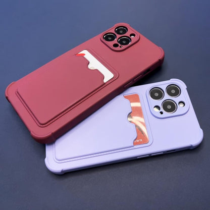 TPU telefoonhoesje voor iPhone 13 Pro Max met pasjeshouder