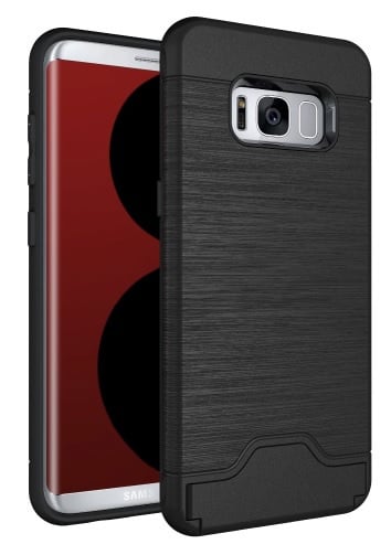 Armor Telefoonhoesje met Pasjesvak voor Samsung Galaxy S8 Plus