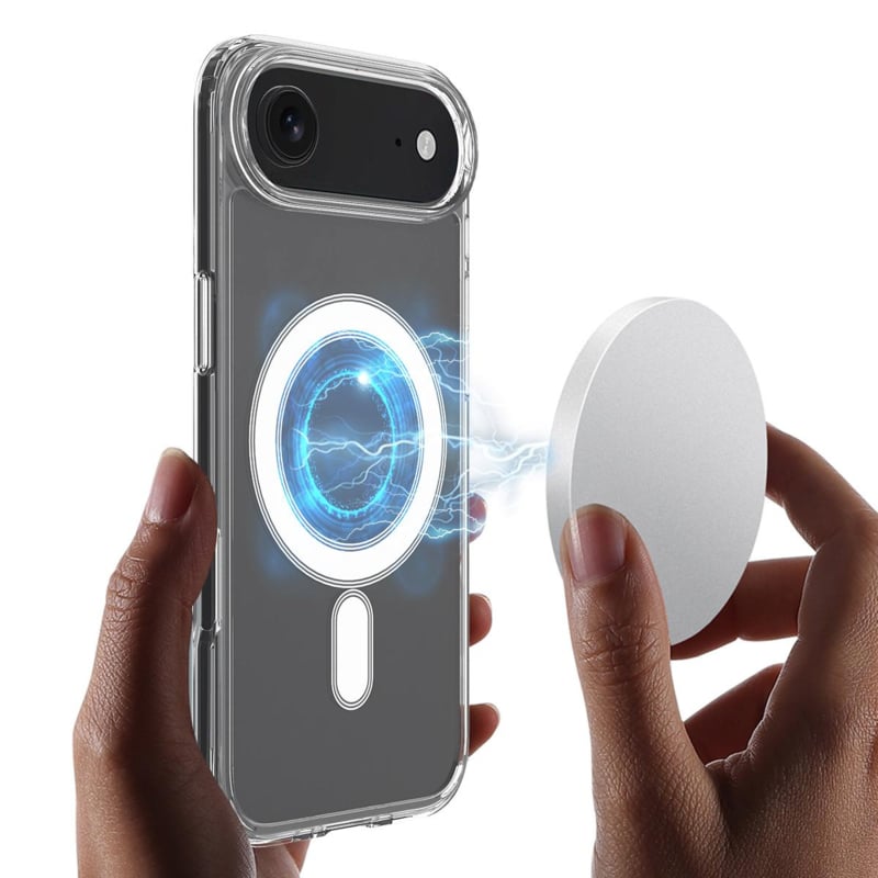 Transparant Hybride Telefoonhoesje met MagSafe voor iPhone Air