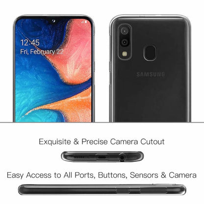 Transparant 360 Graden TPU Hoesje voor Samsung Galaxy A20E