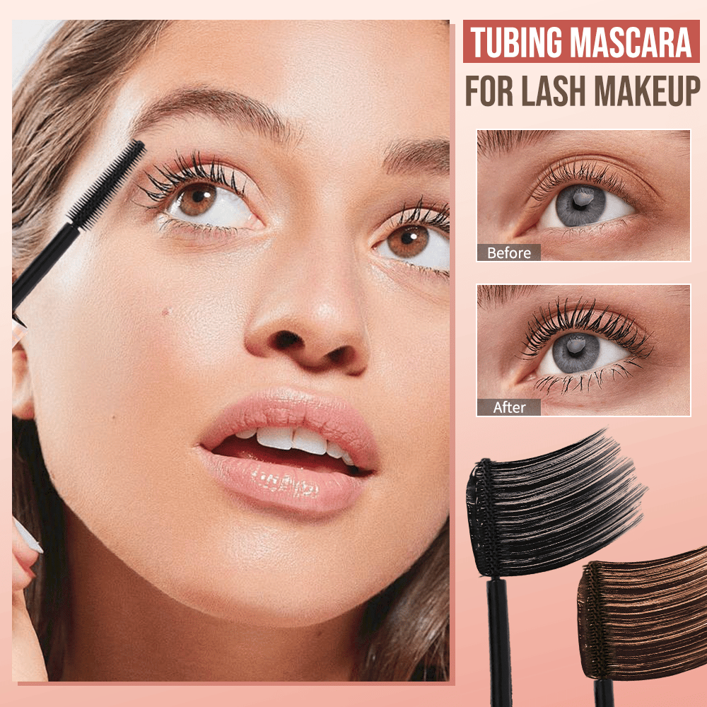 Waterbestendige tubing mascara met verlengend micro-borsteltje