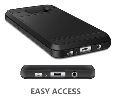 Slide Armor telefoonhoesje voor Galaxy S8 met pashouder